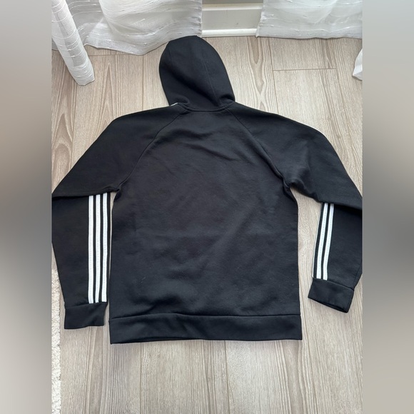 Adidas Essentials 3-Stripes Fleece Hoodie - Picture 5 of 5